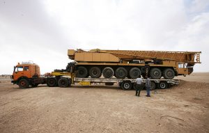 Heavy Trailer Trucks and Crane Rental Services