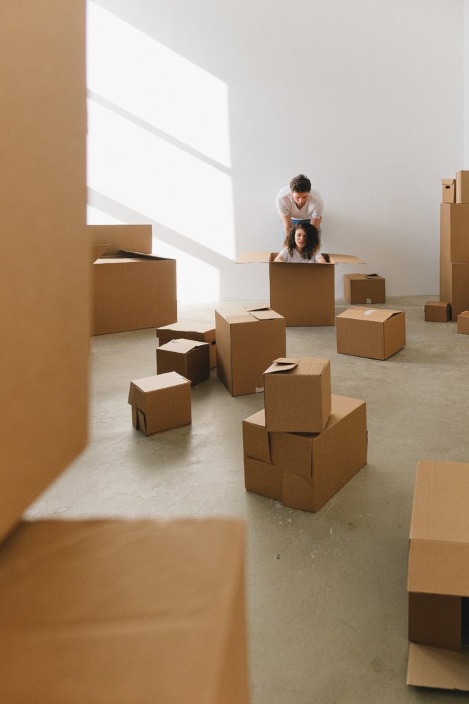 Interior cells in the moving boxes