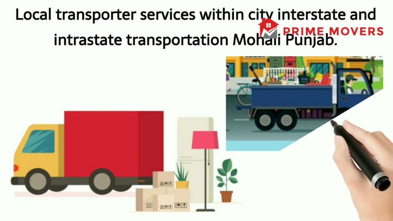 Affordable top best local IBA approved packers and movers services Mohali Punjab