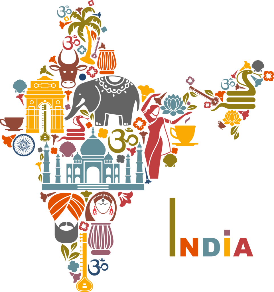 india divercity map